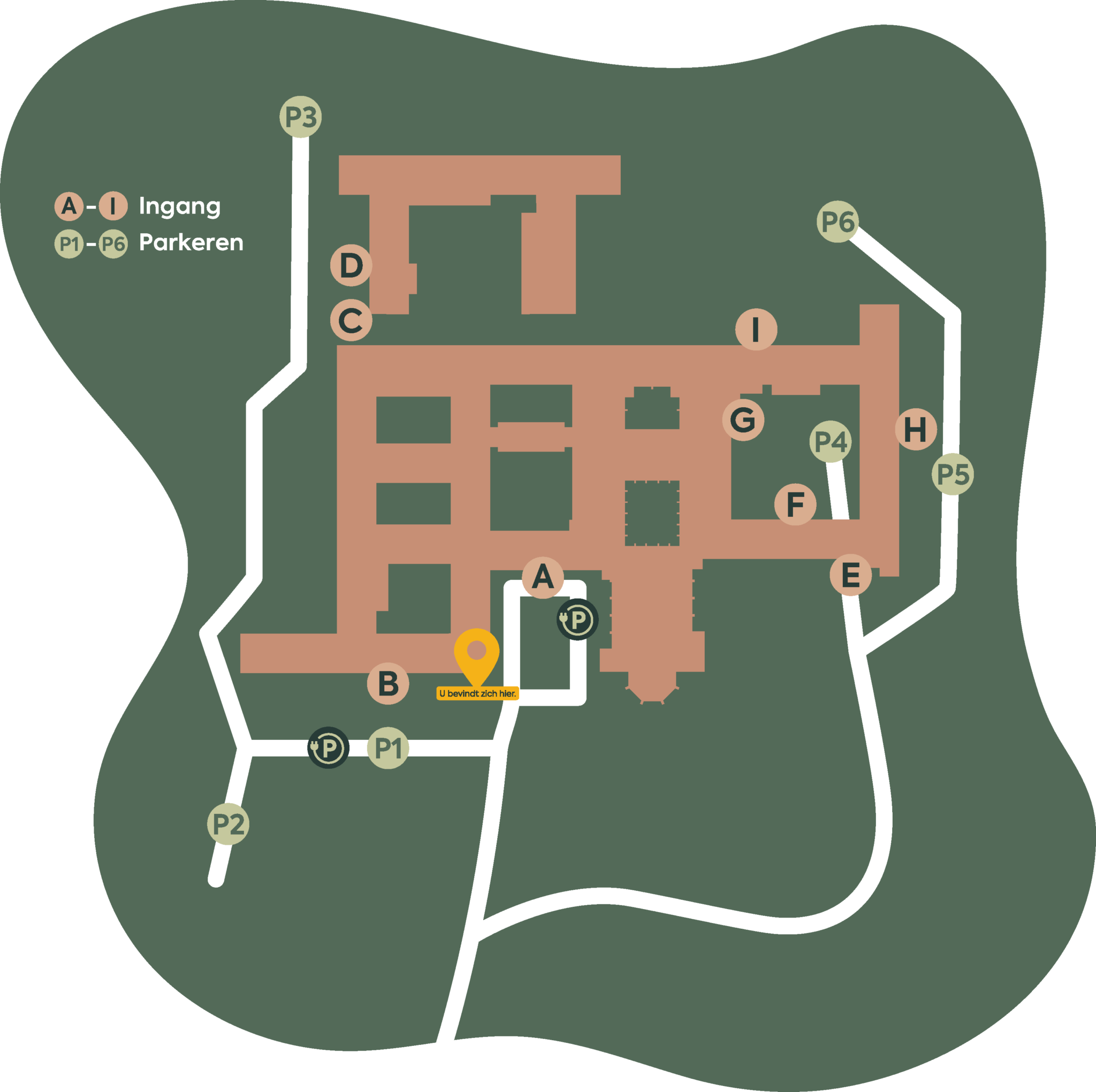 Plattegrond-Eemklooster-parkeerplaatsen-en-ingangen-2048x2041